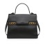 델보 탕페트 PM 블랙 금장 Delvaux Tempete