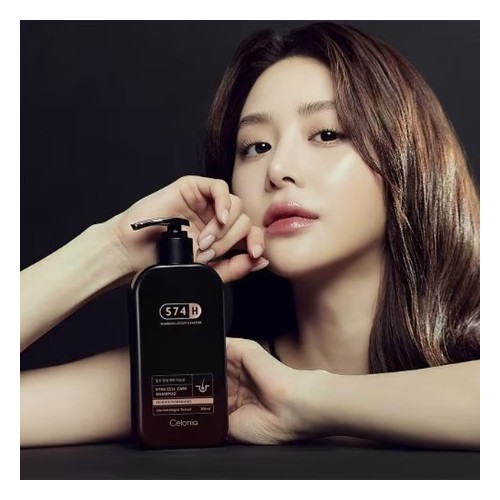 셀로니아 574h 셀 케어 줄기세포배양액 두피케어 비듬 탈모완화 예방 탈모샴푸 300ml