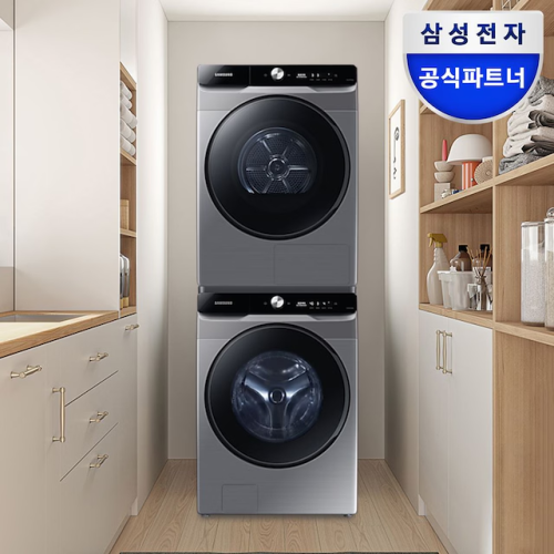 그랑데AI 세탁기건조기세트 WF21T6500KP+DV17T8740BP