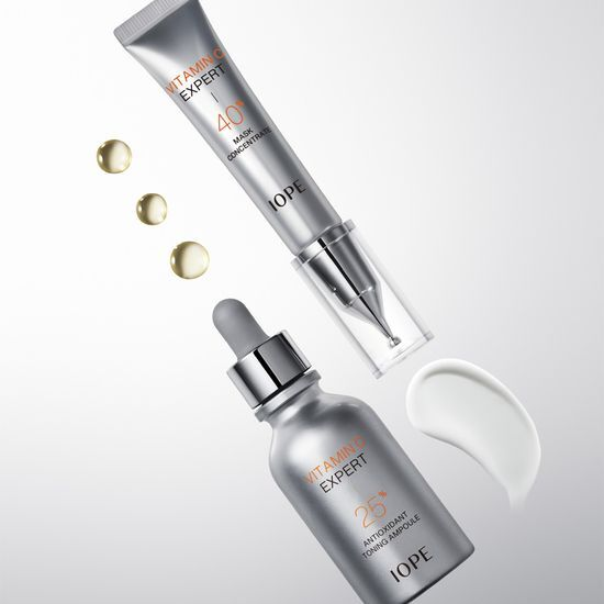 아이오페 비타민C 엑스퍼트 40% 마스크컨센트레이트 15g (+PDRN 5ml + 선앰플 10ml)