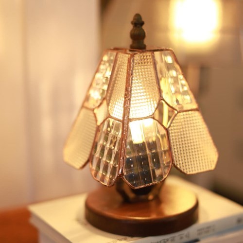 무드등 스테인드글라스 LED 스탠드 조명 글라스등