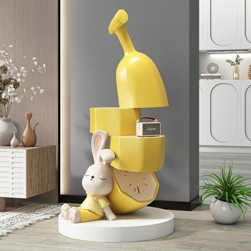 인테리어 토끼 바나나 대형 장식품(80cm)+